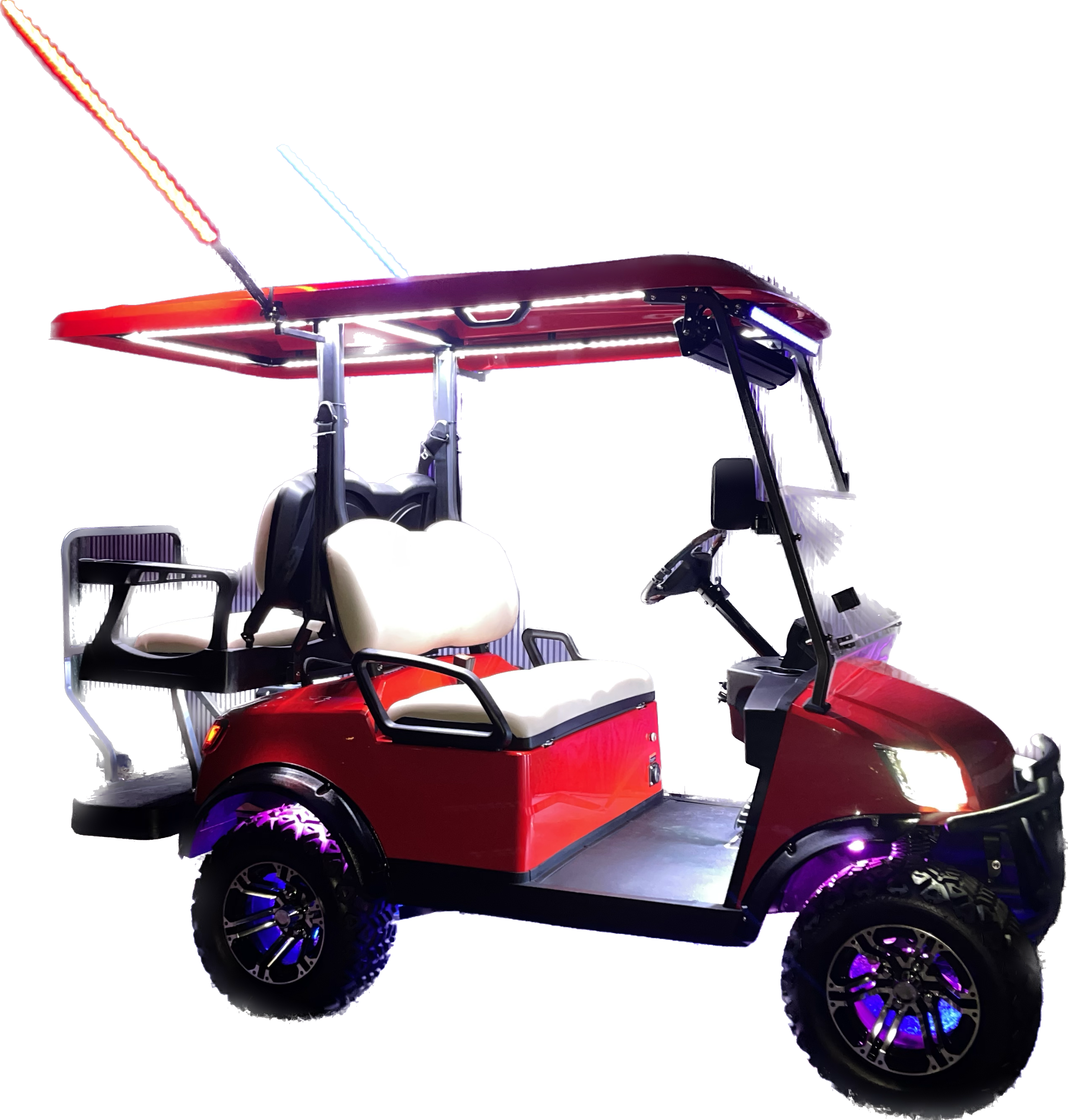 Custom Olympus Golf Cart